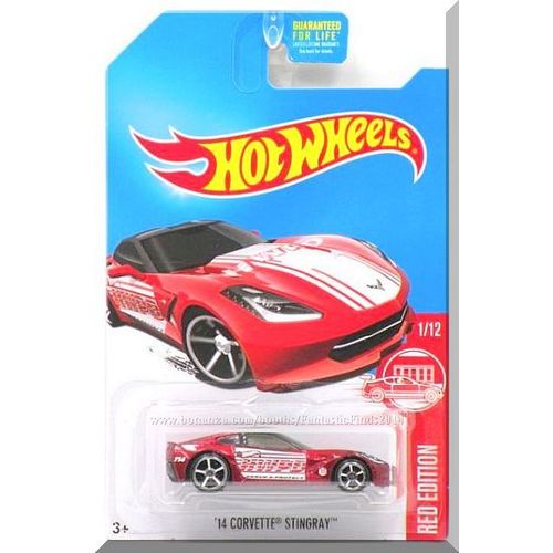 Hot Wheels - '14 Corvette Stingray: Red Edition #1/12 (2017) *Target Exclusive*