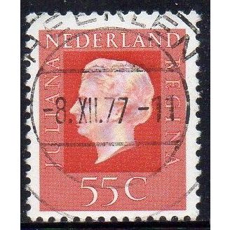 Netherlands 1976 Queen Juliana 55c Used