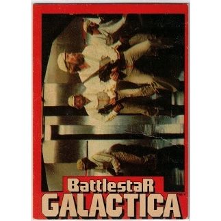 BATTLESTAR GALACTICA ' WONDER BREAD ' card # 10 B.R. SER 5-9 (1978)