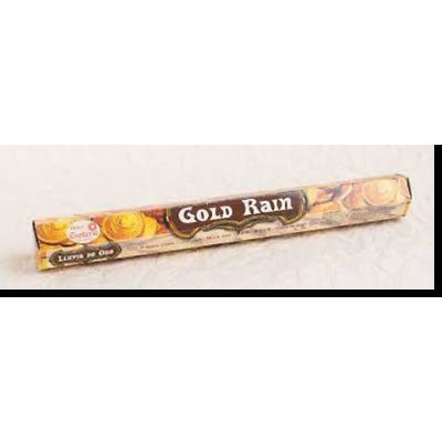 Tulasi Esoteric Series (Sarathi) Gold Rain Incense, 20 Stick Tube