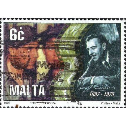 MALTA, Joseph Calleia, brown 1997, 6c