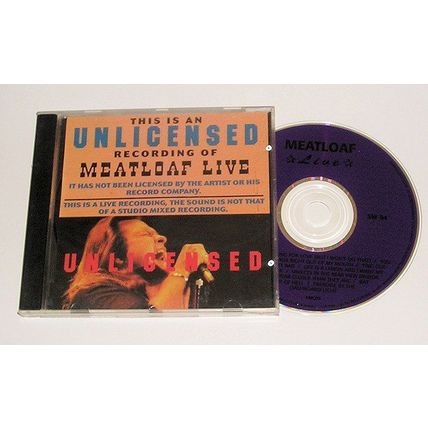 Meatloaf Live - Rare 7 Track CD - Amcos/Mainline Music - SW 94