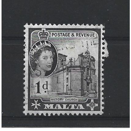Malta.SG268 1d Victory Church.Fine Used.Apr25t