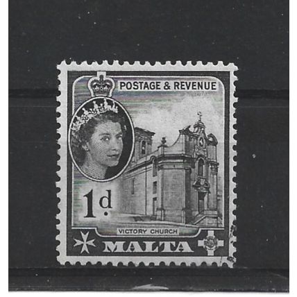 Malta.SG268 1d Victory Church.Fine Used.Apr25y