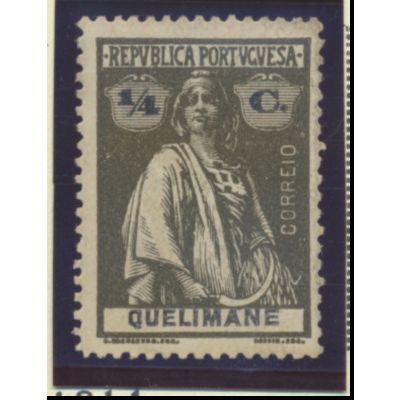 Quelimane Stamp Scott #25, Mint Hinged
