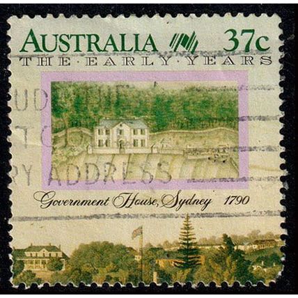 Australia 1988 The Early Years 37c Used Stamp #4