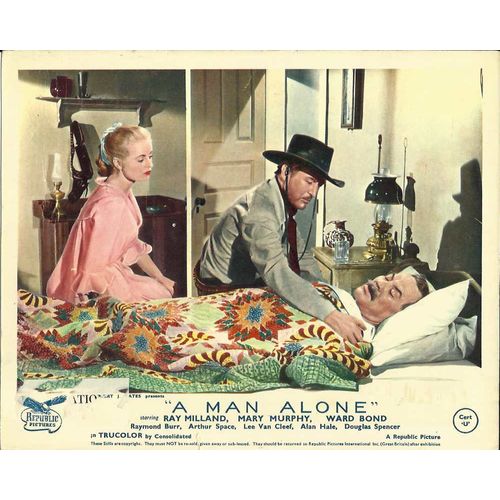 A MAN ALONE Ray Milland, Mary Murphy, Ward Bond F-O-H Stills (6)