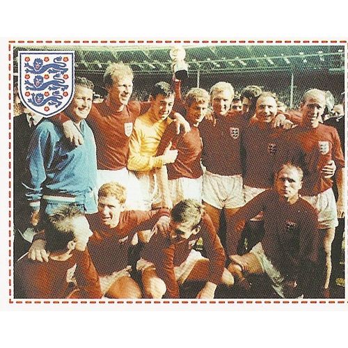 Topps ENGLAND 2012 Stickers: No.135 - World Champions 1966: England team