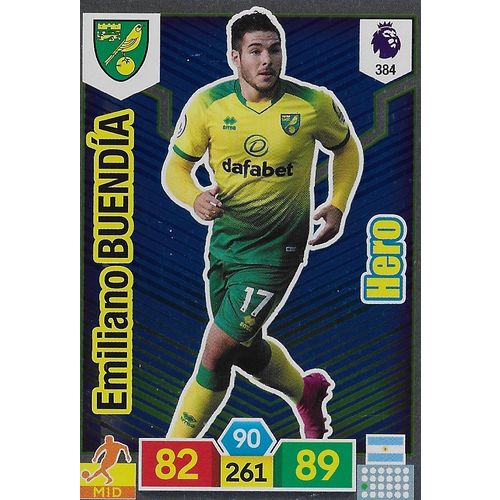 Premier League Adrenalyn XL 2019/20: Hero - Norwich City, Buendía