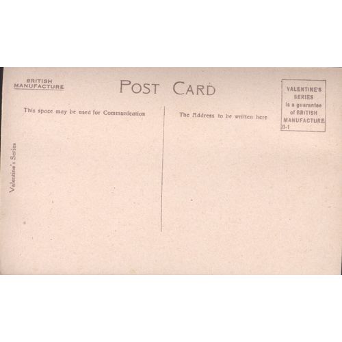 Unused Antique Valentine's Postcard, Piccadilly, Manchester, Lancashire