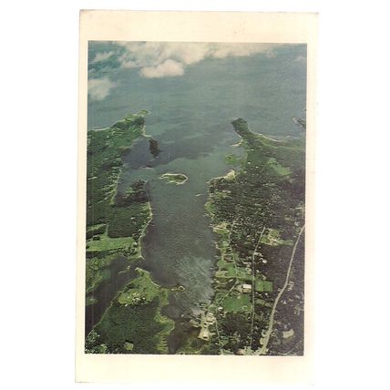 SIPPICAN HARBOR, MARION, MASSACHUSETTS used postcard 1986 postmark /