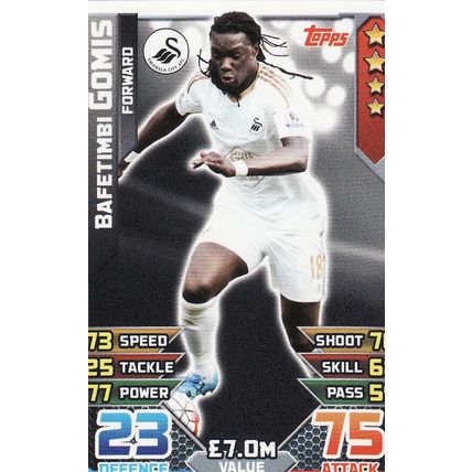 Match Attax 2015/2016 288 Bafetimbi Gomis Swansea City