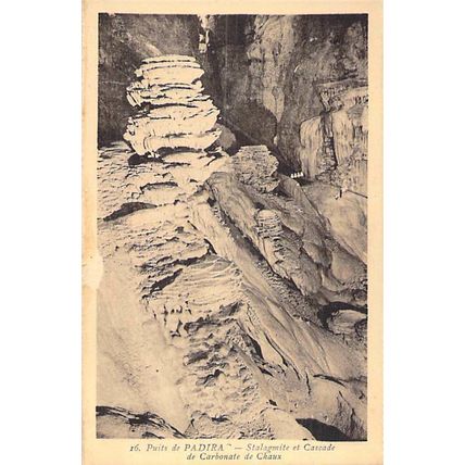 Padirac Grand Dome Carbonate de Chaux France Postcard unused VGC