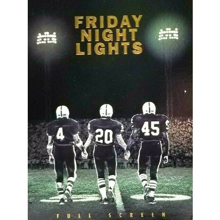 FRIDAY NIGHT LIGHTS 2004 Football Full Screen DVD Movie Billy Bob Thornton (L35)