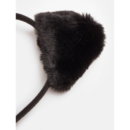 COAST Halloween Black Faux Fur Cat Ears - NEW (RARE & COLLECTABLE)