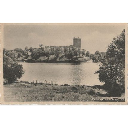 DENMARK POSTCARD KODLING CASTLE C1930 - BM183