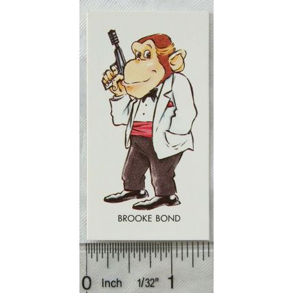 Brooke Bond Chimp card - Brooke Bond