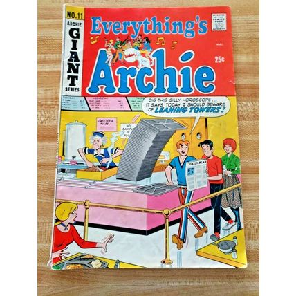 Archie Giant Series Everything's Archie #11 December 1970 VF- 7.5