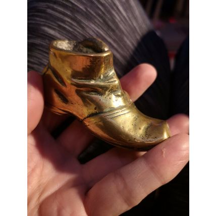 Brass/brass Effect Boot