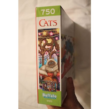 EVENING TEA AND TALES 750 PIECE PUZZLE SEALED CATS KITTENS