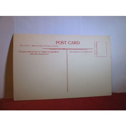 15th C. HOUSE LACOCK WILTS. unused antique postcard by Wilkinson of Trowbridge =