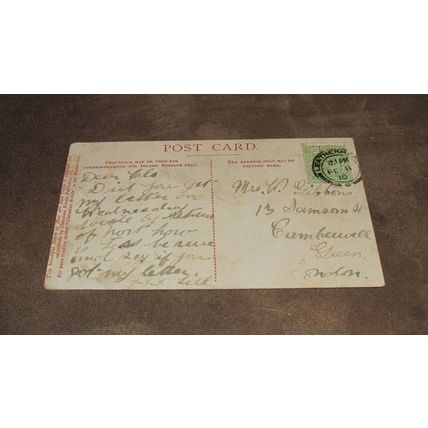 1910 fr Postcard - Castle Ashby Church, Nr Northampton