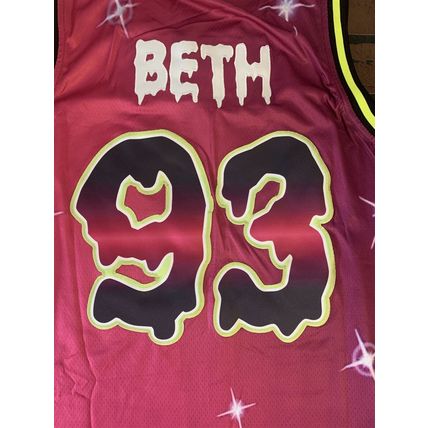 GOOSEBUMPS / BETH Headgear Classics Basketball Jersey ~Never Worn~ M XL