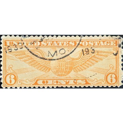 STAMP UNITED STATES SGA685 1934 6c Winged Globe Used