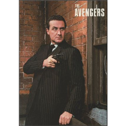 John Steed, The Avengers, c.1980s - Cult Images Postcard