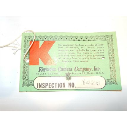 Vintage NOS Keystone Silver Star 16MM Magazine Camera