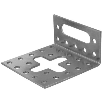 Adjustable Angle Bracket Tie Plate Repair slot mount STEEL GALVANISED HEAVY DUTY