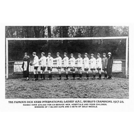 pt3112 - Preston , Dick Kerr Ladies Football Team , Lancashire - print 6x4