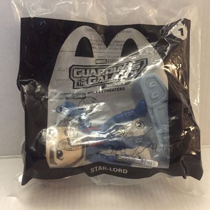 NEW Marvel Guradians of the Galaxy Star-Lord Happy Meal Toy Figure #1