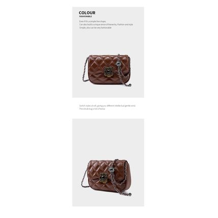 Women Genuine Leather Small Classy Crossbody Purse Top Handle Handbags Brown