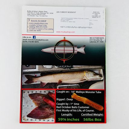 Rollie & Helen's 2019 Musky Shop Fishing Tackle Catalog