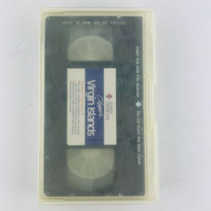 Clipper's Virgin Islands Travel Promo VHS Video Tape Very RARE