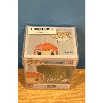Funko Pop! Disney - Anna #1023 Facsimile Laser Autographed (Box & Protector)
