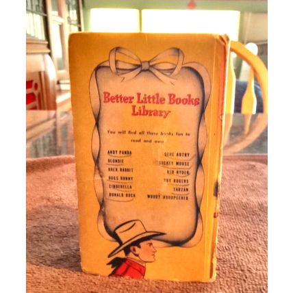 Big Little Book Gene Autry And The Bandits Of Silver Tip By Gene Autry 1949