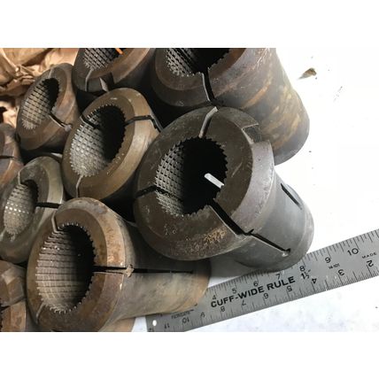 LOT 10 HARDINGE 2-5/8" GRIDLEY ROUND COLLET 2-15/32,2 1/8,2 15/32,2 5/8,AJ