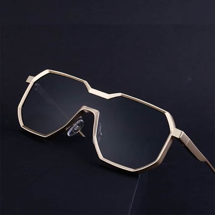 Retro Men's Sunglasses Cool One-piece