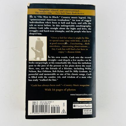 Johnny Cash: American Icon The Autobiography Paperback Book