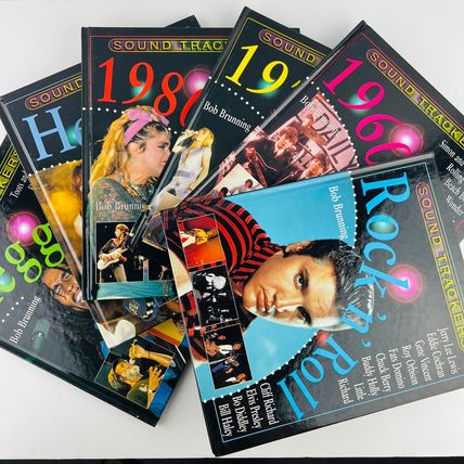 Bob Brunning Sound Trackers Music Series Hardcover 6 Book Lot Pop, Metal, Reggae