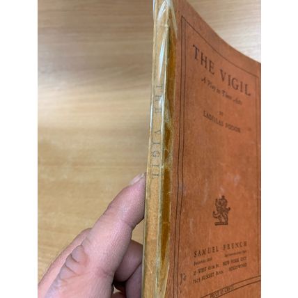1949 "THE VIRGIL" LADISLAS FODOR SAMUEL FRENCH PLAY PAPERBACK BOOK (P2)