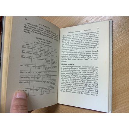 1953 1ST EDITION "PLAY PRODUCTION" CONRAD CARTER HARDBACK BOOK (P2)
