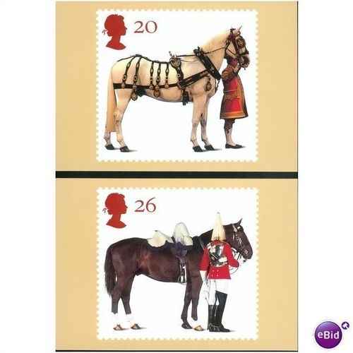 GB PHQ's mint set 1997 - The Queen's Horses