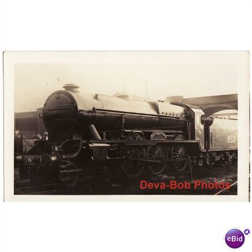 Railway Photo SR Lord Nelson 853 Sir Richard Grenville Southern LN 4-6-0 Loco