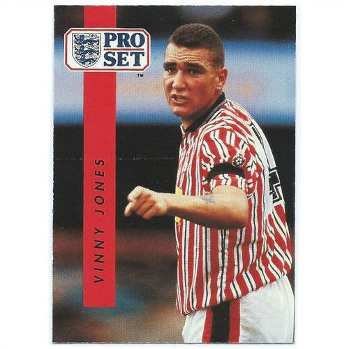 1990/1991 Pro Set Footbal - #194 - Vinny Jones