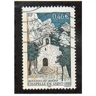 FRA 2002 46c 'SAINT SER CHAPEL' FINE USED (EBID20351)