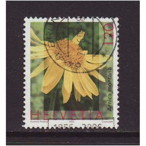 Switzerland 2003 SG 1542 Used Flowers (C-409)