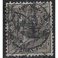 India 1856 SG45 4a Black Fine Used ...